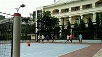 khai giảng khóa tennis cơ bản khu vực cầu giấy