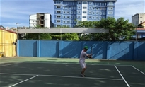 kỹ thuật tennis-tập lại cú trái 1 tay
